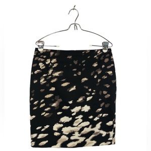 Tahari Women’s Skirt Neutral Back Zip Lined (no size tag-see measurements)